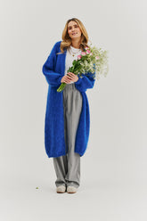 Sweet Mirage long mohair cardigan